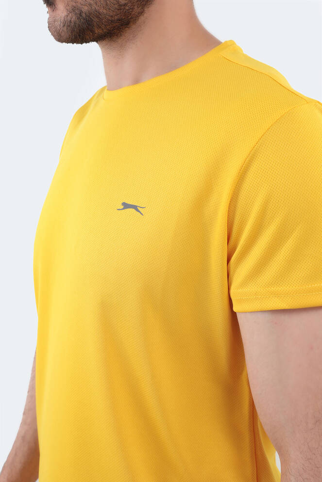Slazenger REPUBLIC Erkek Kısa Kollu T-Shirt Sarı