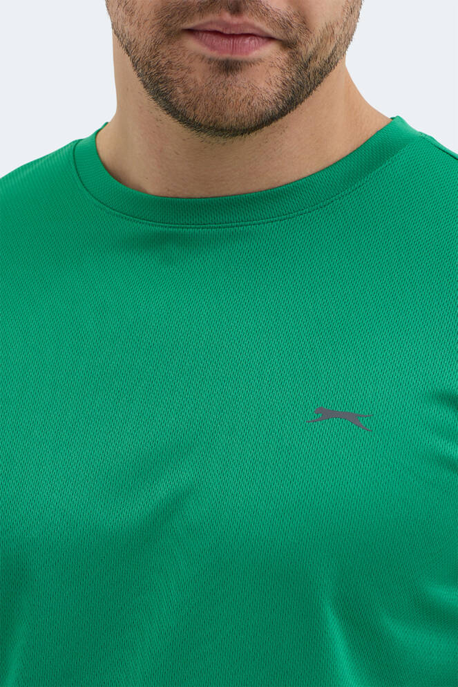 Slazenger REPUBLIC Erkek Kısa Kollu T-Shirt Yeşil
