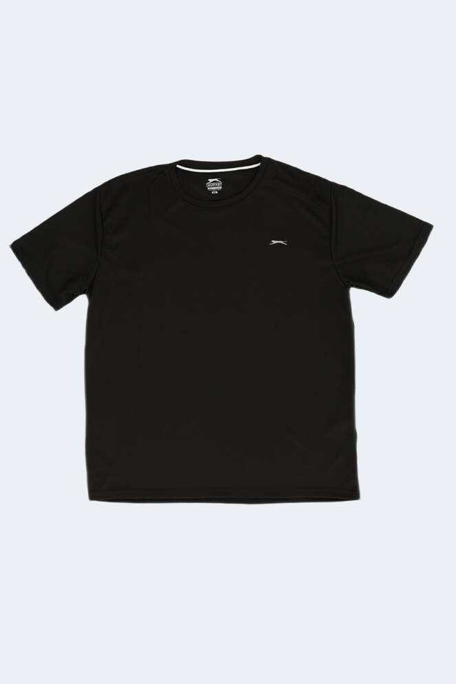 Slazenger REPUBLIC Big Size Men's Short Sleeve T-Shirt Black