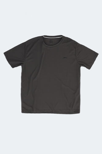 Slazenger REPUBLIC Big Size Men's Short Sleeve T-Shirt Dark Grey - Thumbnail