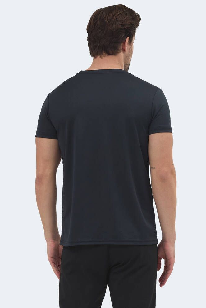Slazenger REPUBLIC Men's Short Sleeve T-Shirt Dark Grey