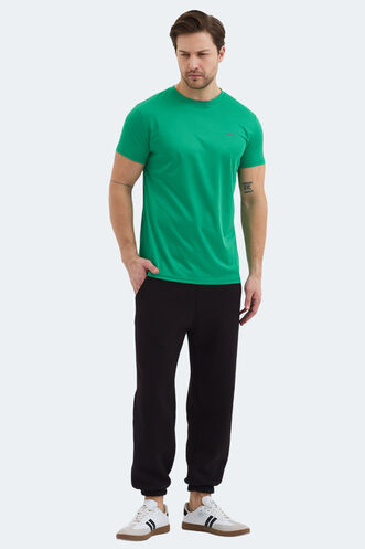 Slazenger REPUBLIC Men's Short Sleeve T-Shirt Green - Thumbnail