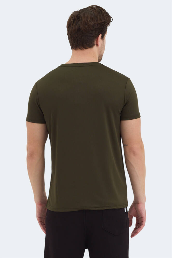 Slazenger REPUBLIC Men's Short Sleeve T-Shirt Khaki