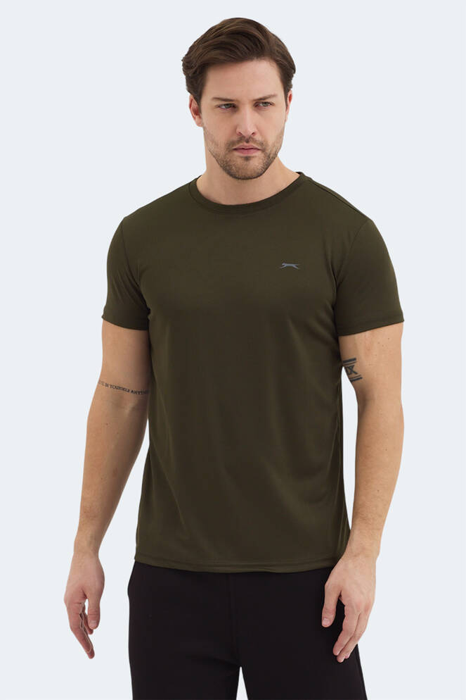 Slazenger REPUBLIC Men's Short Sleeve T-Shirt Khaki