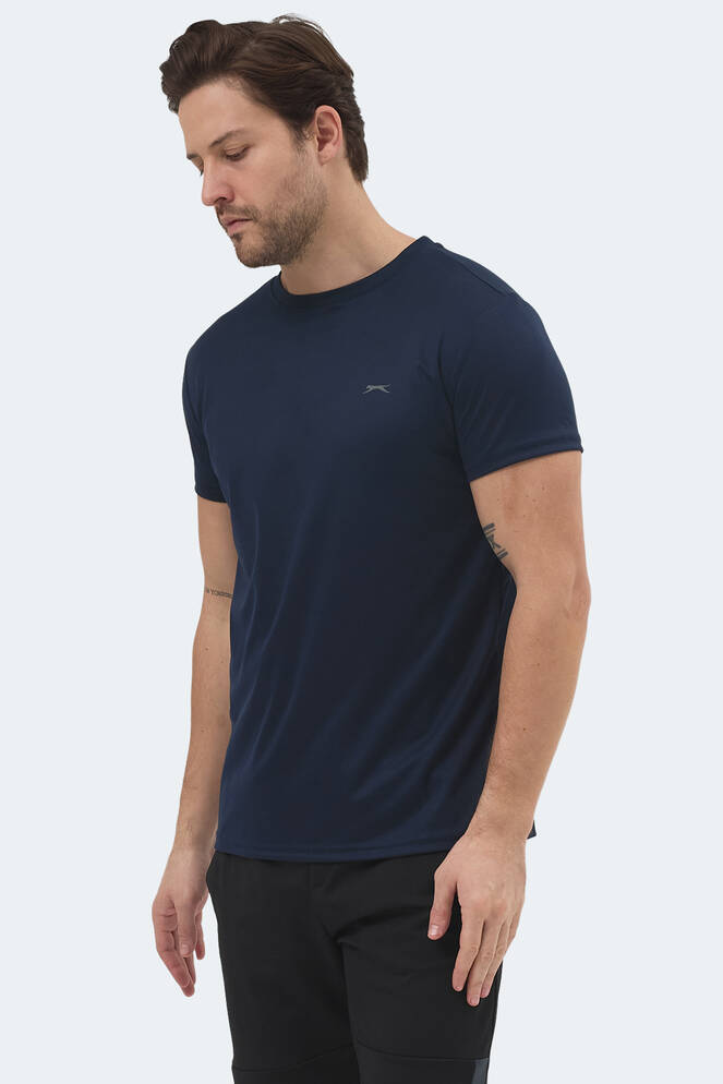 Slazenger REPUBLIC Men's Short Sleeve T-Shirt Navy