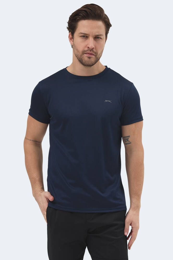 Slazenger REPUBLIC Men's Short Sleeve T-Shirt Navy