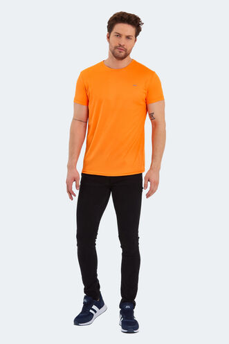 Slazenger REPUBLIC Men's Short Sleeve T-Shirt Orange - Thumbnail