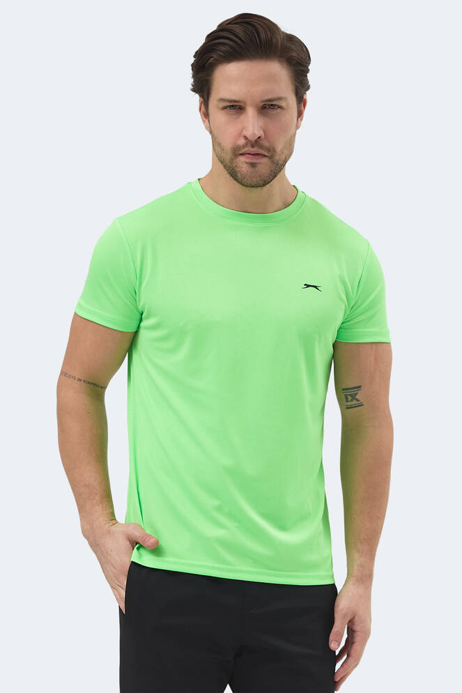 Slazenger REPUBLIC Men's Short Sleeve T-Shirt Neon Green