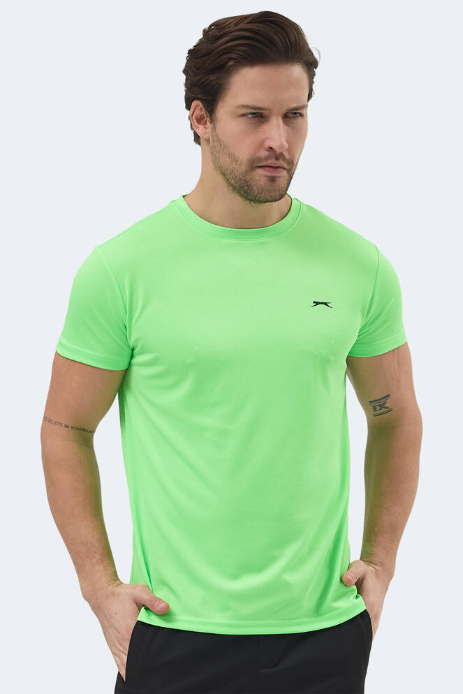 Slazenger REPUBLIC Men's Short Sleeve T-Shirt Neon Green