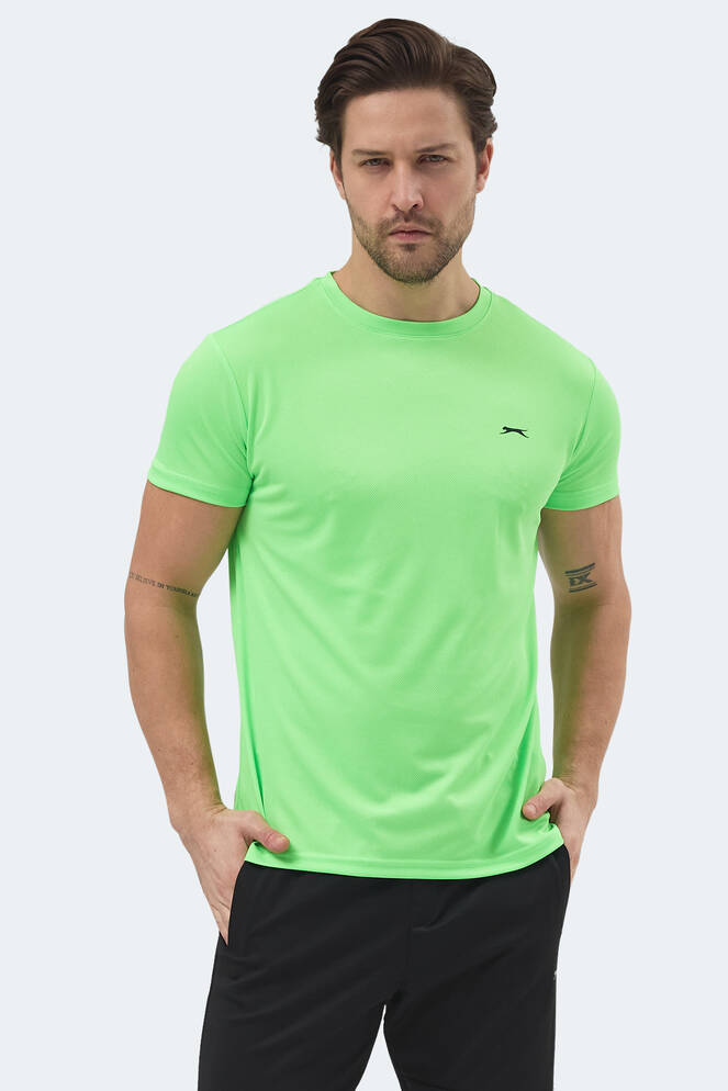 Slazenger REPUBLIC Men's Short Sleeve T-Shirt Neon Green