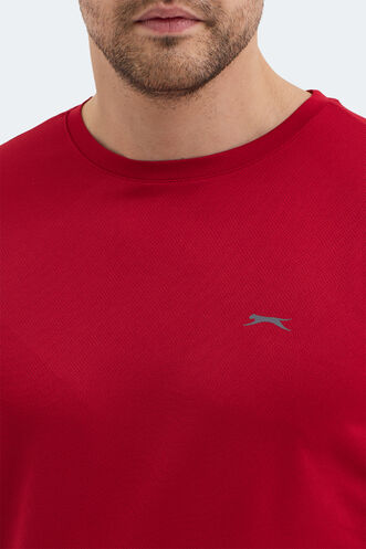 Slazenger REPUBLIC Men's Short Sleeve T-Shirt Red - Thumbnail
