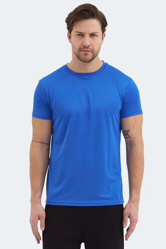 Slazenger - Slazenger REPUBLIC Men's Short Sleeve T-Shirt Sax Blue