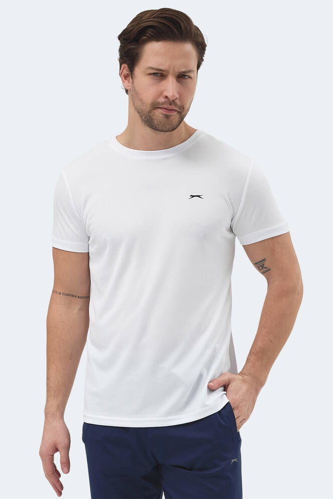 Slazenger REPUBLIC Men's Short Sleeve T-Shirt White