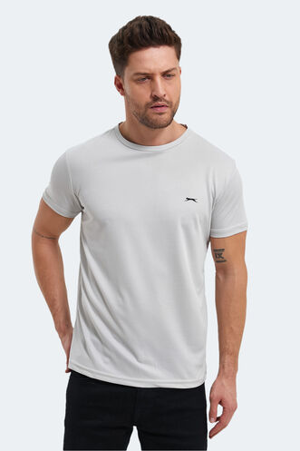 Slazenger REPUBLIC Men's T-Shirt Beige - Thumbnail