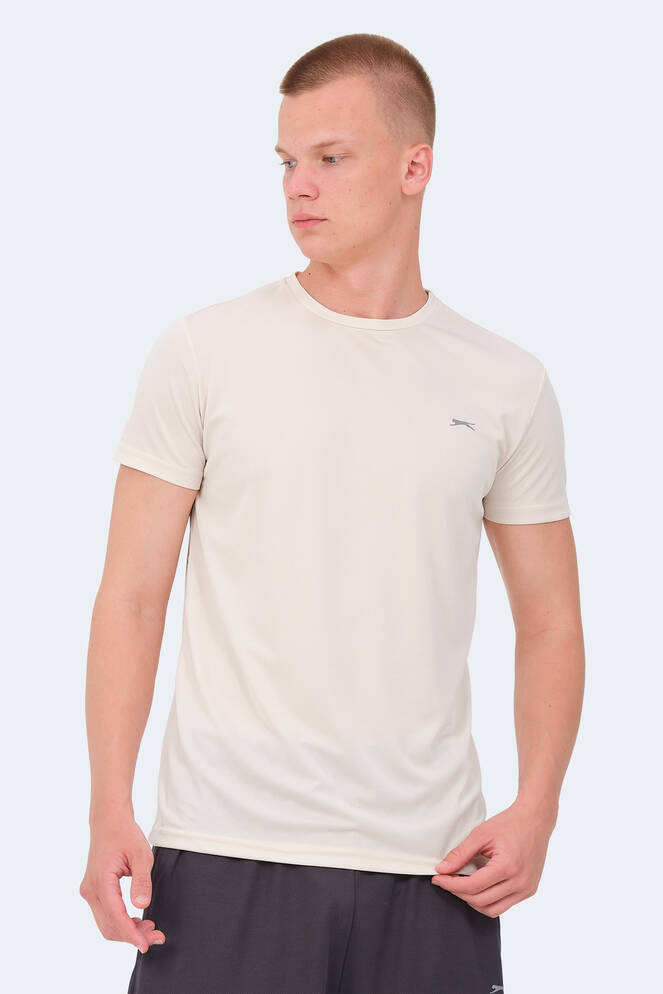 Slazenger REPUBLIC MTR Erkek Bej Tişört