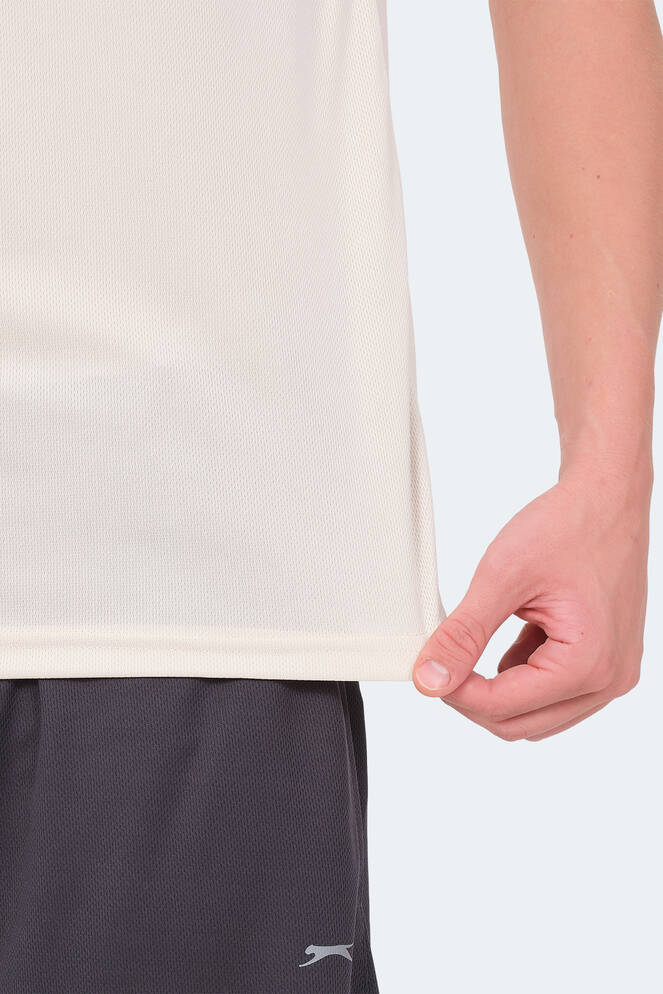 Slazenger REPUBLIC MTR Erkek Bej Tişört