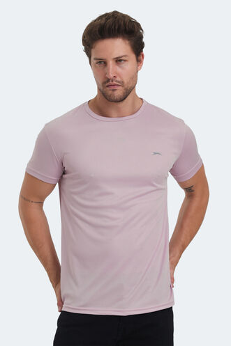 Slazenger - Slazenger REPUBLIC MTR Erkek Tişört Pembe