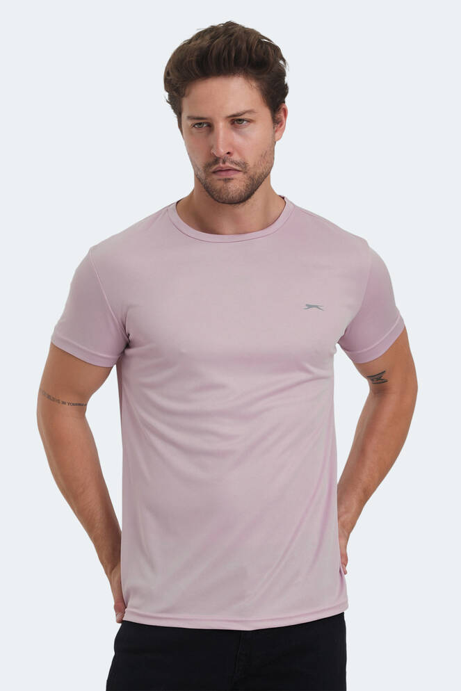 Slazenger REPUBLIC MTR Erkek Tişört Pembe