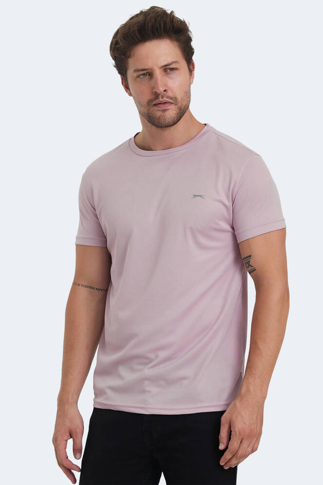 Slazenger REPUBLIC MTR Erkek Tişört Pembe