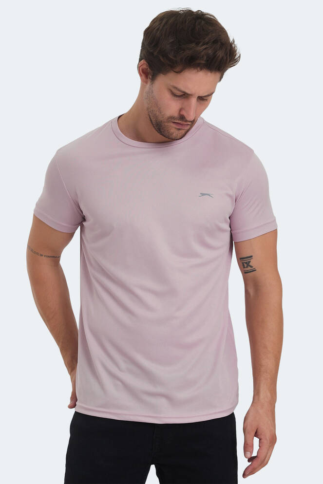 Slazenger REPUBLIC MTR Erkek Tişört Pembe