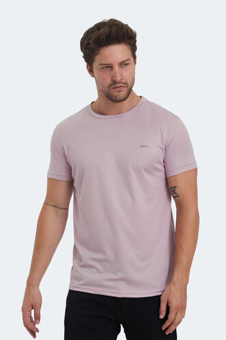 Slazenger REPUBLIC MTR Erkek Tişört Pembe - Thumbnail