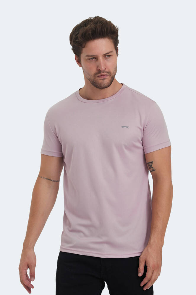 Slazenger REPUBLIC MTR Erkek Tişört Pembe