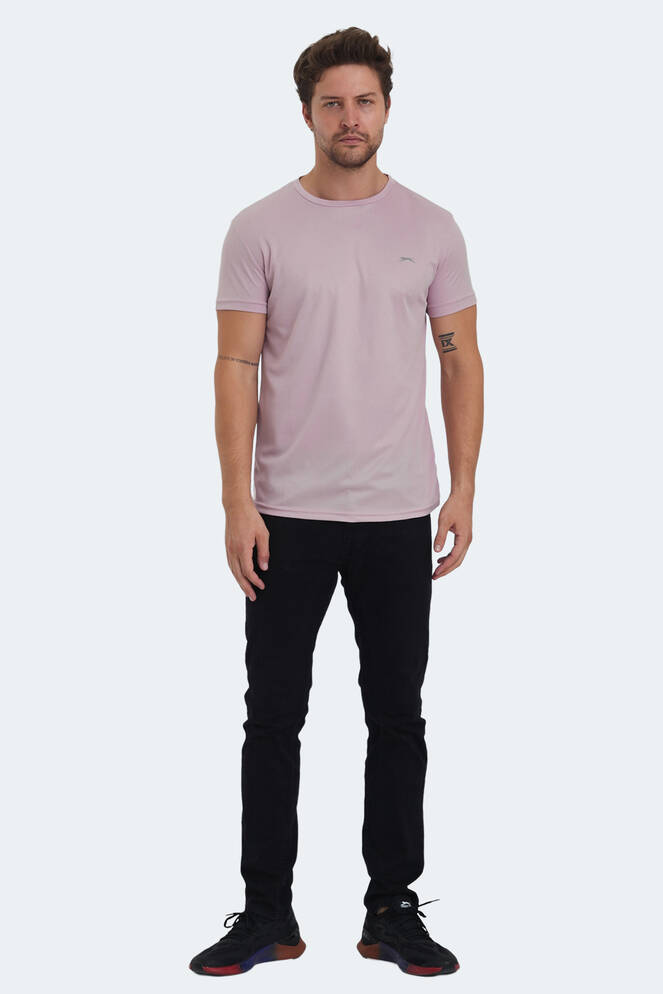 Slazenger REPUBLIC MTR Erkek Tişört Pembe