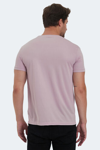 Slazenger REPUBLIC MTR Erkek Gül Tişört - Thumbnail