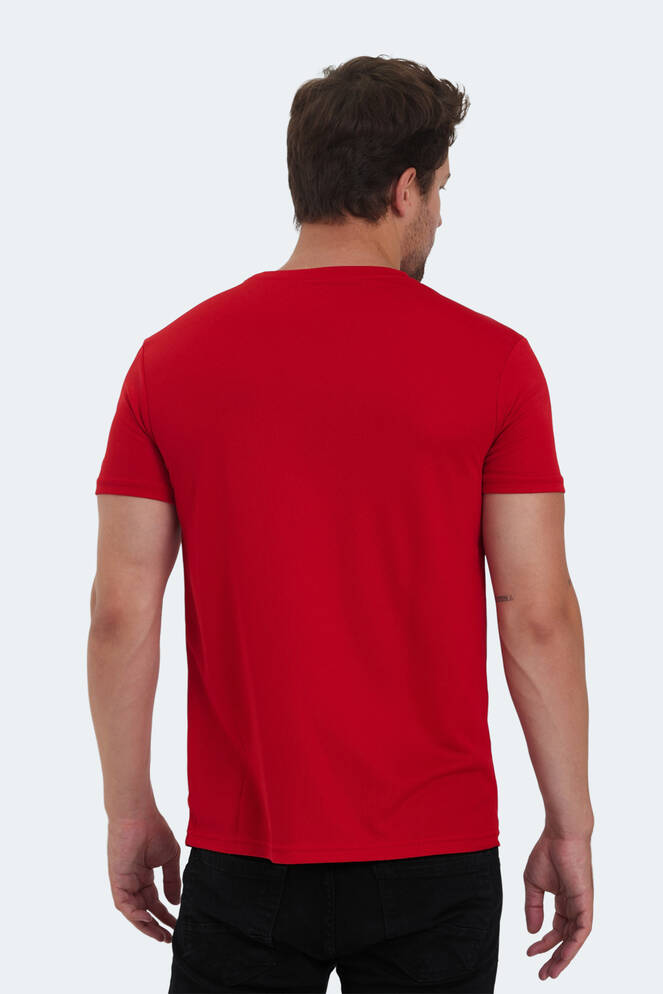 Slazenger REPUBLIC MTR Erkek Kırmızı Tişört