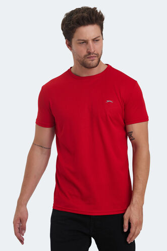 Slazenger REPUBLIC MTR Erkek Kırmızı Tişört - Thumbnail