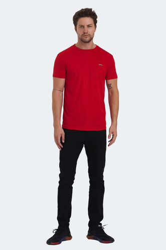 Slazenger REPUBLIC MTR Erkek Kırmızı Tişört - Thumbnail
