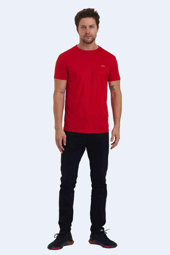 Slazenger REPUBLIC MTR Erkek Kırmızı Tişört