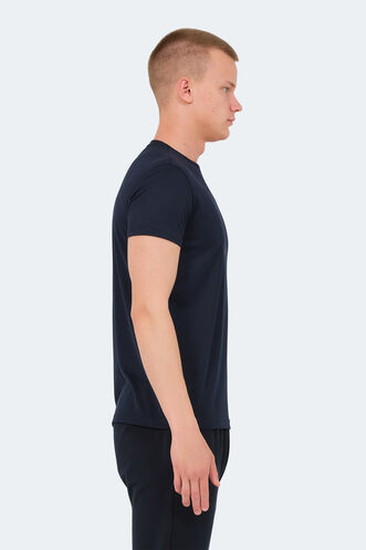 Slazenger REPUBLIC MTR Erkek Lacivert Tişört - Thumbnail