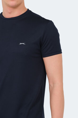 Slazenger REPUBLIC MTR Erkek Lacivert Tişört - Thumbnail