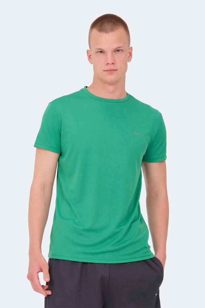 Slazenger REPUBLIC MTR Erkek Yeşil Tişört