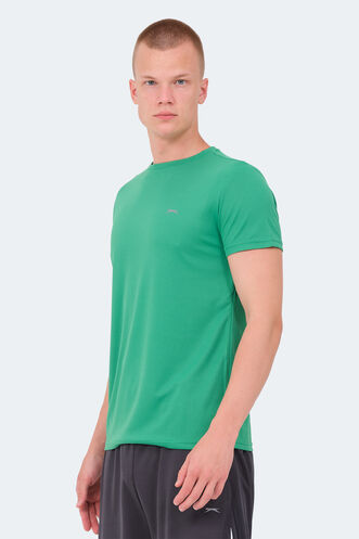 Slazenger REPUBLIC MTR Erkek Yeşil Tişört - Thumbnail