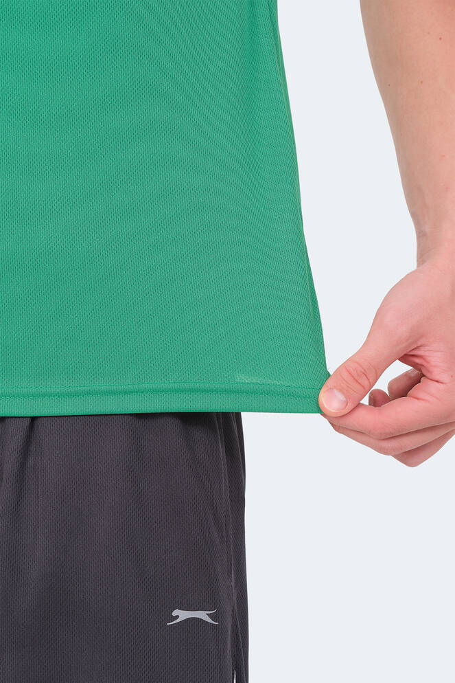 Slazenger REPUBLIC MTR Erkek Yeşil Tişört