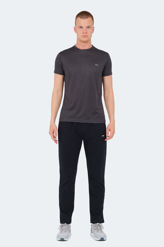 Slazenger REPUBLIC MTR Men's T-Shirt Dark Gray - Thumbnail