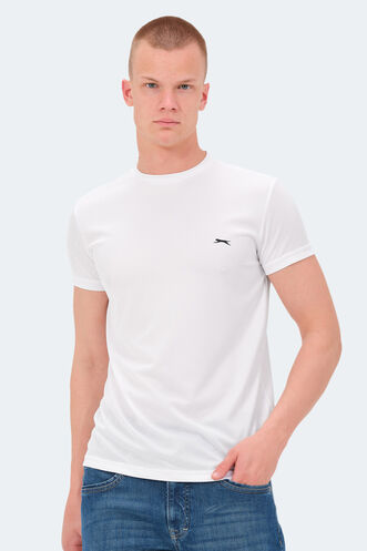 Slazenger REPUBLIC MTR Men's T-Shirt White - Thumbnail