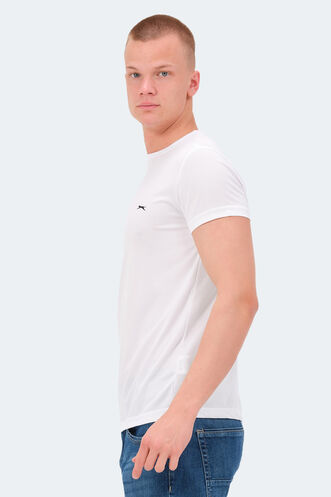 Slazenger REPUBLIC MTR Men's T-Shirt White - Thumbnail
