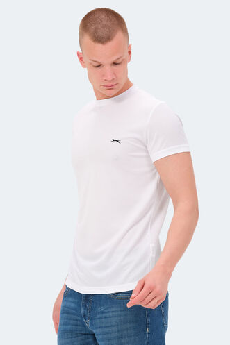 Slazenger REPUBLIC MTR Men's T-Shirt White - Thumbnail