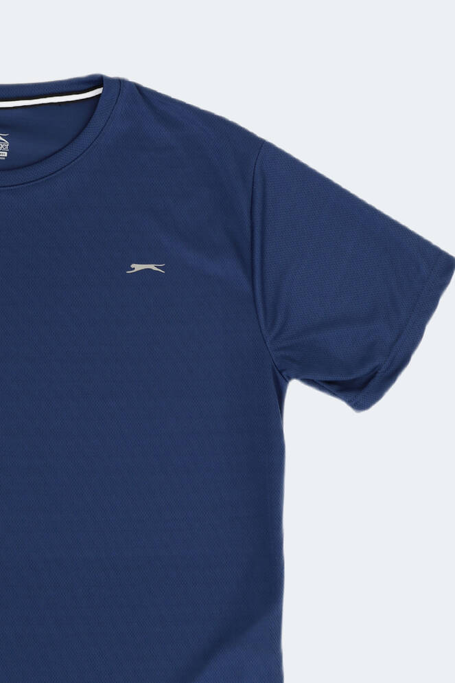 Slazenger REPUBLIC Big Size Men's Short Sleeve T-Shirt Navy