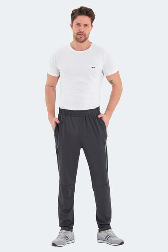 Slazenger RESHMI Men's Sweatpants Dark Gray - Thumbnail