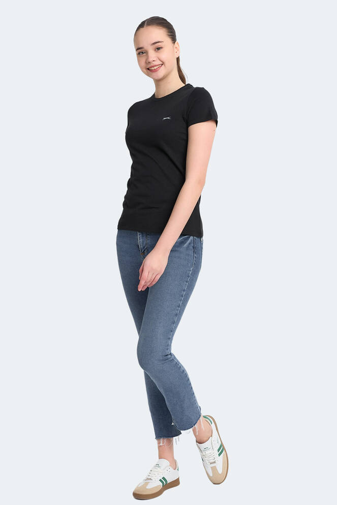 Slazenger RETO Kadın Tişört Siyah