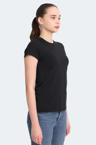 Slazenger RETO Women's T-shirt Black - Thumbnail