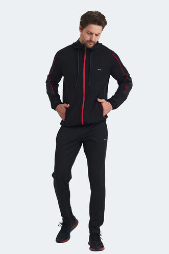 Slazenger REUEL Erkek Eşofman Takım Siyah - Thumbnail