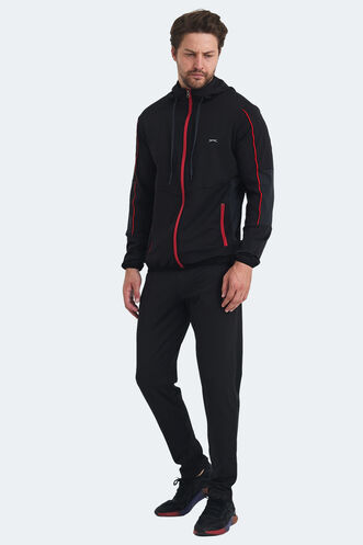 Slazenger REUEL Men's Tracksuit Black - Thumbnail