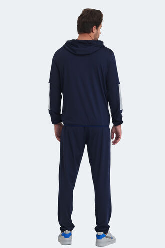 Slazenger REUEL Men's Tracksuit Navy - Thumbnail