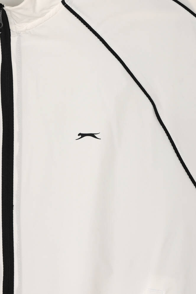 Slazenger REVEL Kadın Dik Yaka Fermuarlı Kemik Eşofman Takımı