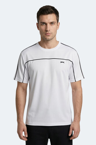 Slazenger - Slazenger REVIVE Erkek Beyaz Tişört